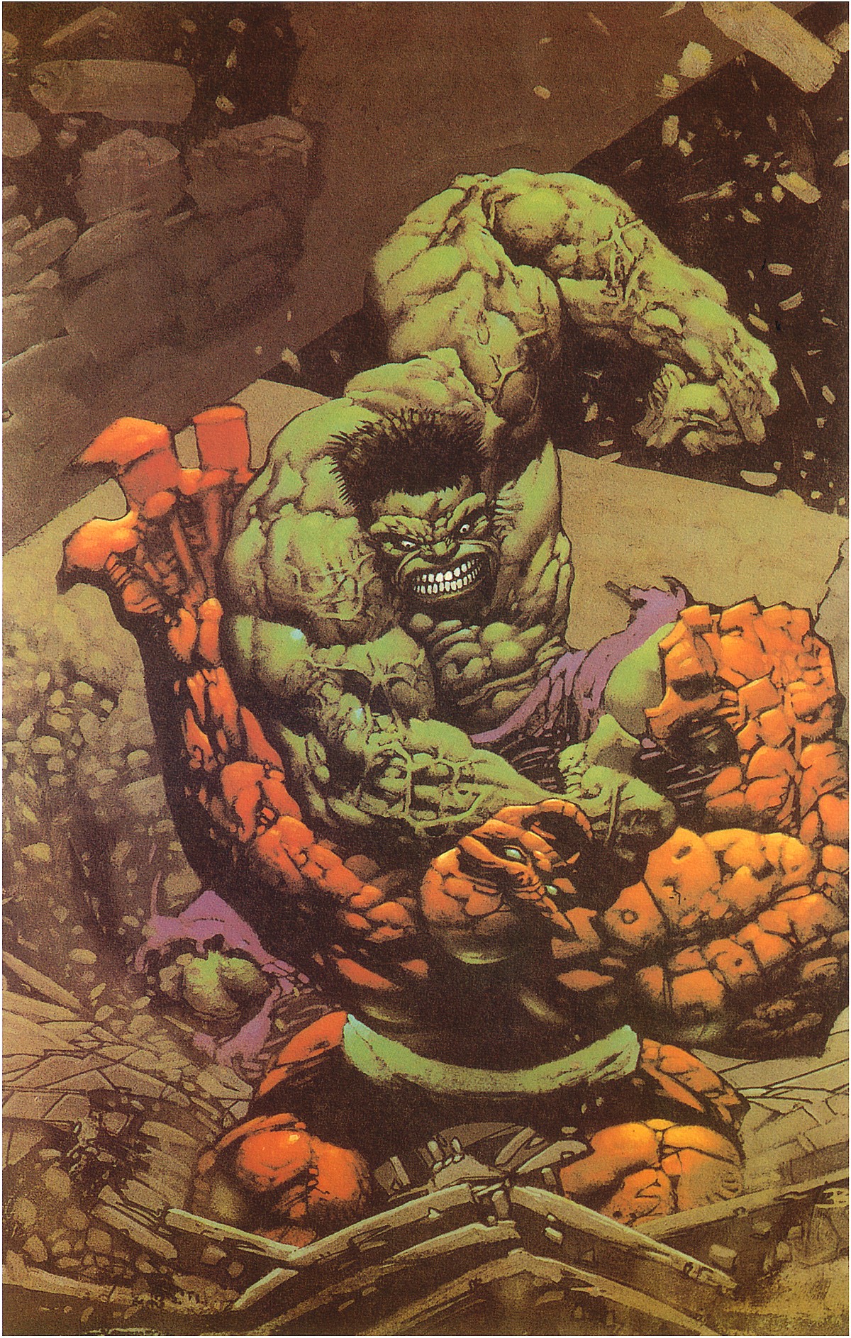 Hulk vs. the Thing