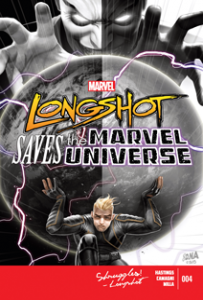 Longshot Saves The Marvel Universe (2014) #004