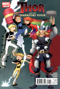 Thor And The Warriors Four (2010) #001