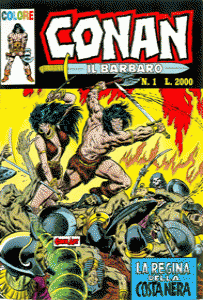 Conan Il Barbaro (1989) #001
