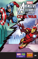 Marvel Universe Avengers Assemble Season Two: Civil War (2016) #001