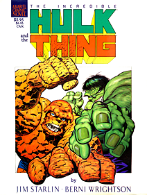 The Incredible Hulk &amp; The Thing: The Big Change (1987) #001