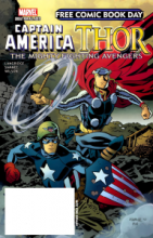 Free Comic Book Day 2011 (Captain America/Thor:The Mighty Fighting Avengers (2011) #001