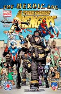 FDNY Custom Comic - The New Avengers (2011) #001