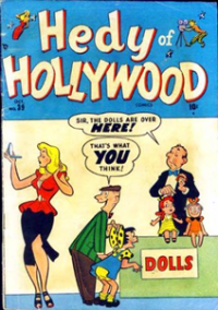 Hedy Of Hollywood Comics (1950) #039