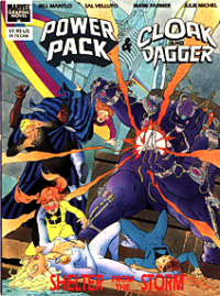 Power Pack And Cloak And Dagger: Shelter From The Storm (1989) #001