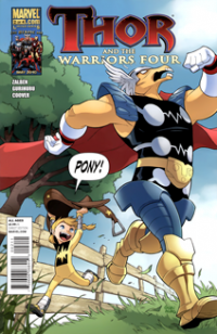 Thor And The Warriors Four (2010) #002