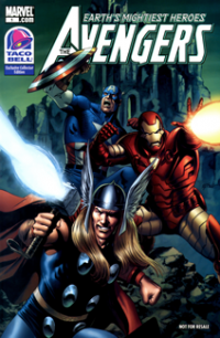 Taco Bell Exclusive Collector Edition - Avengers (2009) #001