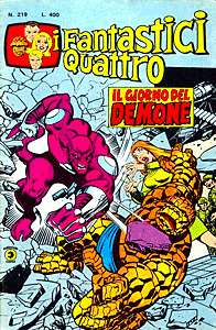 Fantastici Quattro (1971) #219